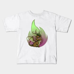 Cute colorful dragon cartoon Kids T-Shirt